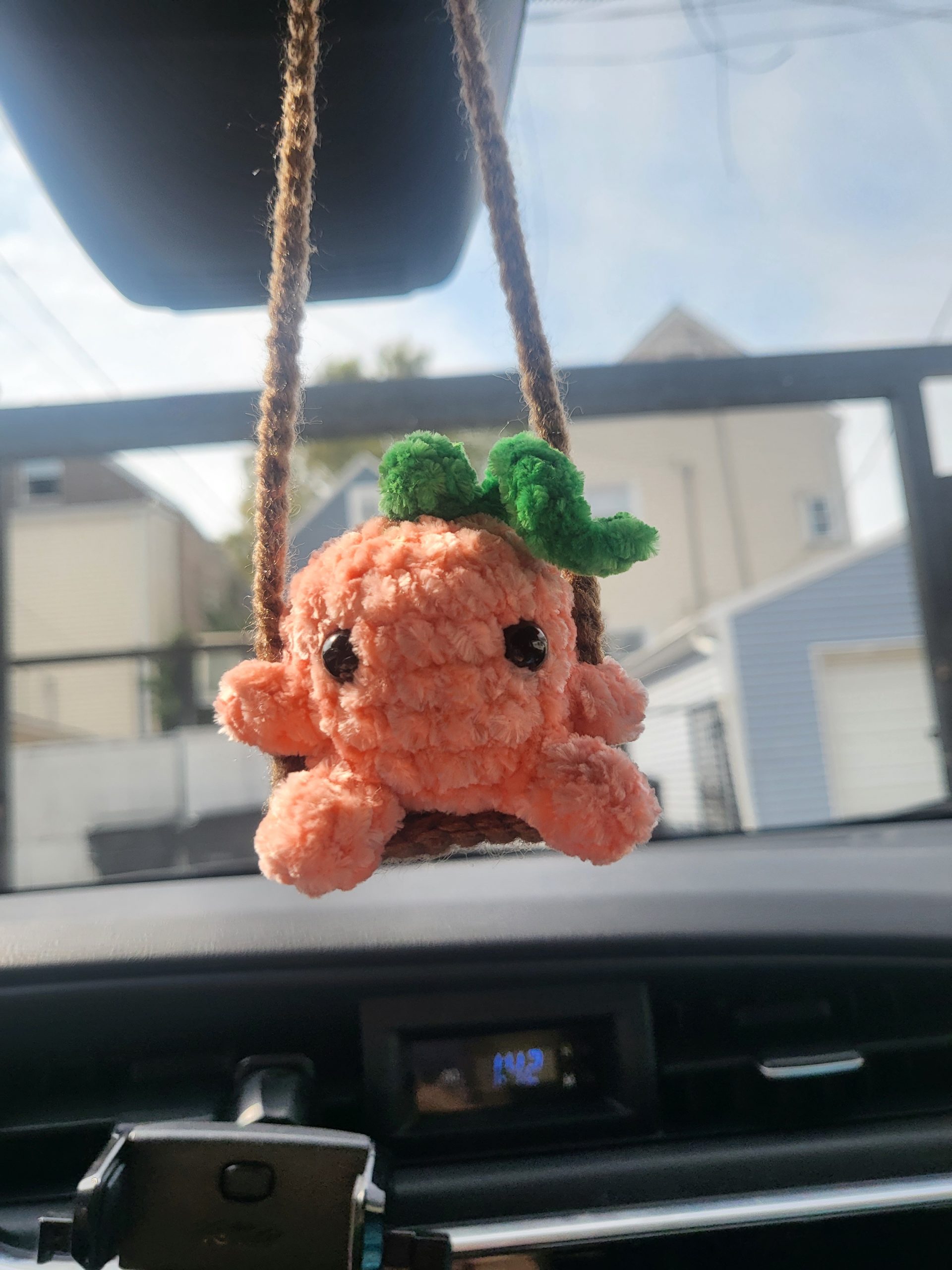 pumpkin on a swing – pdf crochet pattern - Image 2