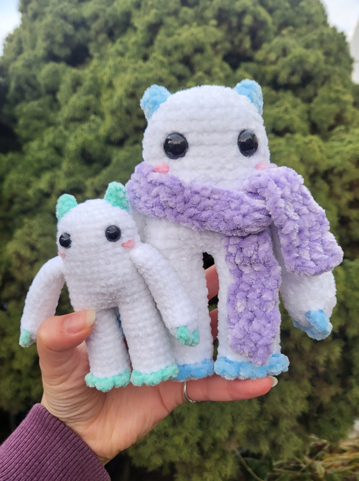 snow monster/yeti – pdf crochet pattern - Image 3