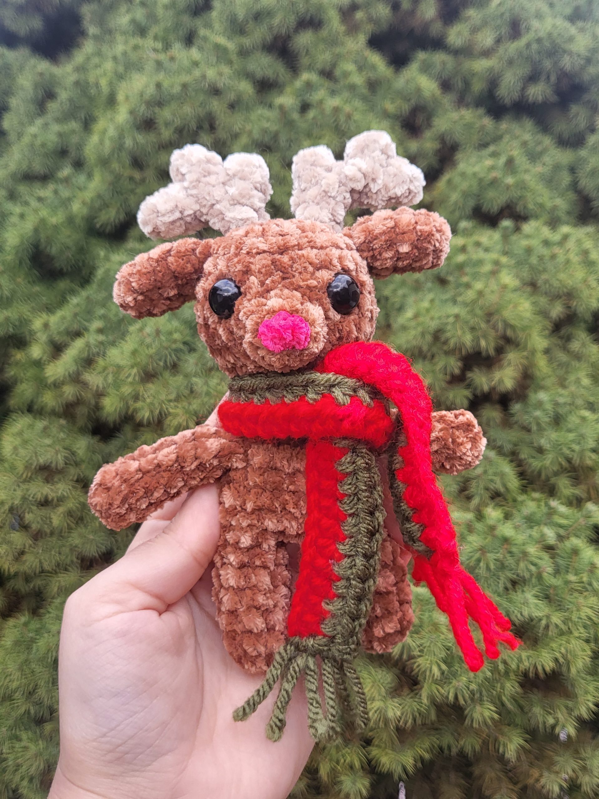 mini reindeer – pdf crochet pattern - Image 2